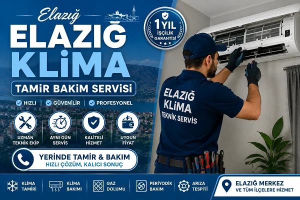 Elazığ Klima Tamir Bakım Servisi